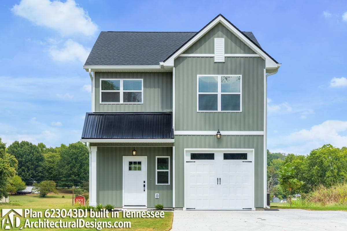 build gallery item - House Plan 623043DJ Comes to Life in Tennessee, Again