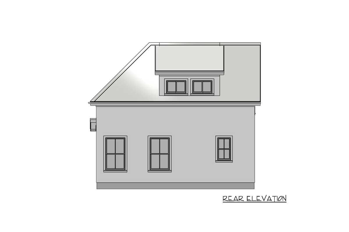 Plan 430813SNG: Exclusive Pocket Neighborhood Farmhouse Plan with 2-Story Living Room - Image #9 - Cottage, Country, Farmhouse, Modern Farmhouse