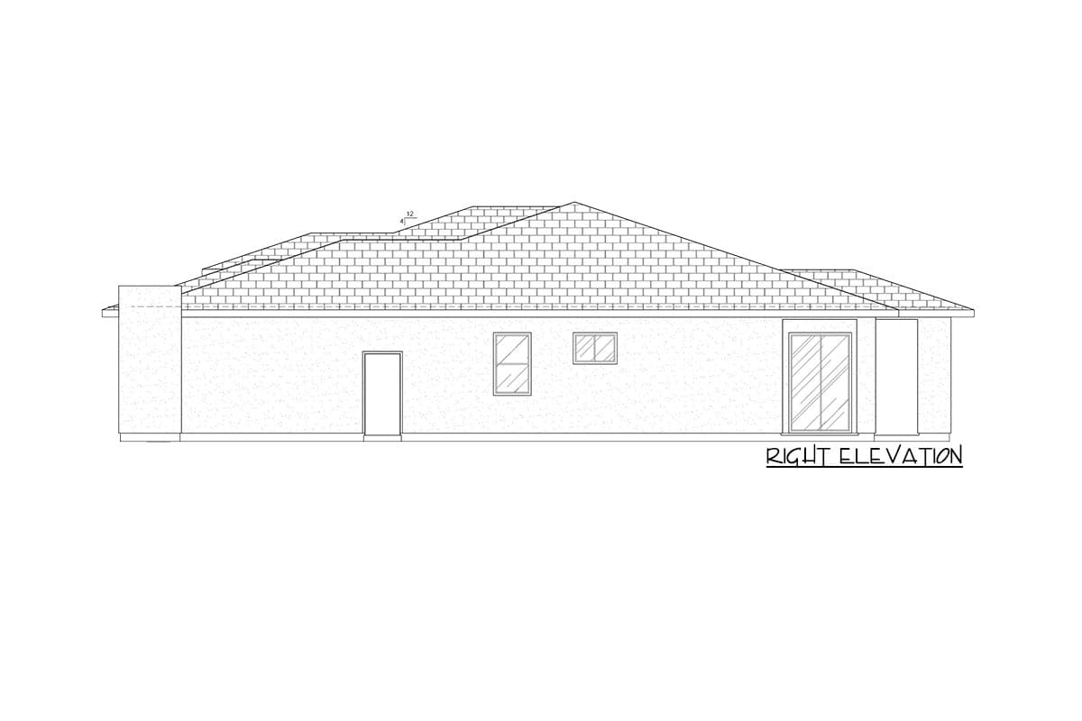 Plan 420013WNT: Exclusive Modern Prairie-style House Plan with Home Office - Image #7 - Contemporary, Modern, Northwest, Prairie, Ranch