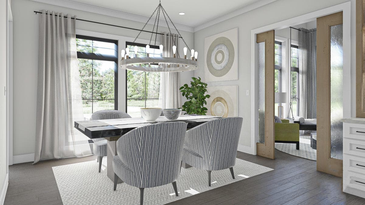 Plan 623044DJ: Modern Farmhouse Plan with Second Floor Walkway Overlook - 3263 Sq Ft - Image #13 - Country, Modern Farmhouse, New American, Traditional, Transitional