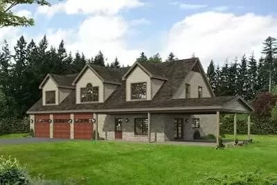 5-Bed Barndominium with Home Office and Upstairs Bonus Room