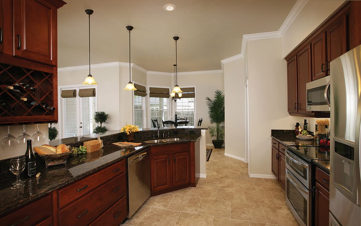 Plan 33001ZRX: 3 Bed House Plan Under 50-Feet Wide - 2287 Sq Ft - Image #4 - European, Ranch