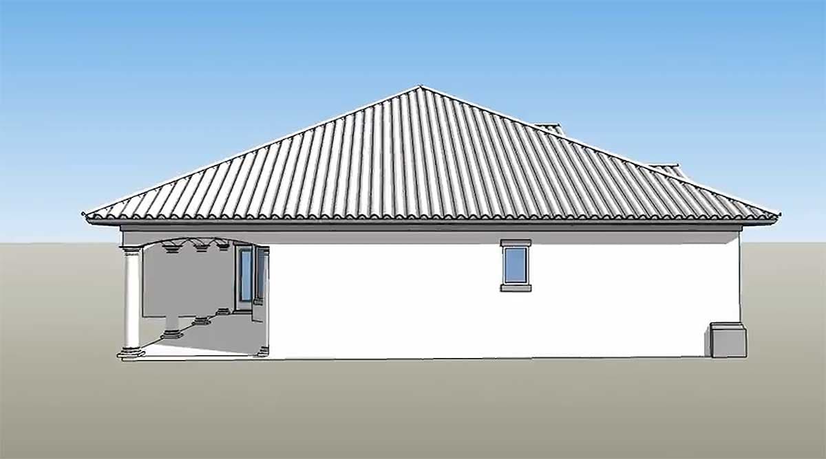 Plan 33005ZR: Energy Saving Home Plan - Image #7 - Florida-Style, Mediterranean