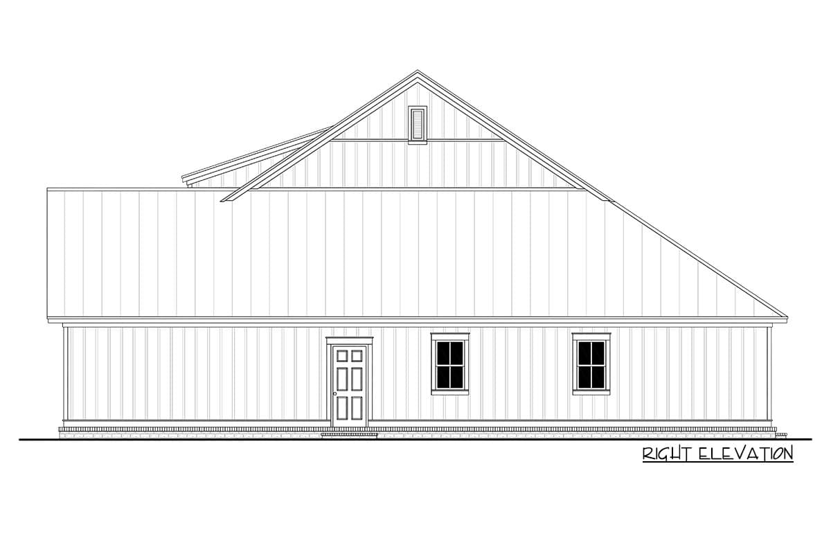Plan 51873HZ: 3-Bed Modern Farmhouse with L-shaped Front Porch - Image #15 - Cottage, Farmhouse, Modern Farmhouse, Traditional