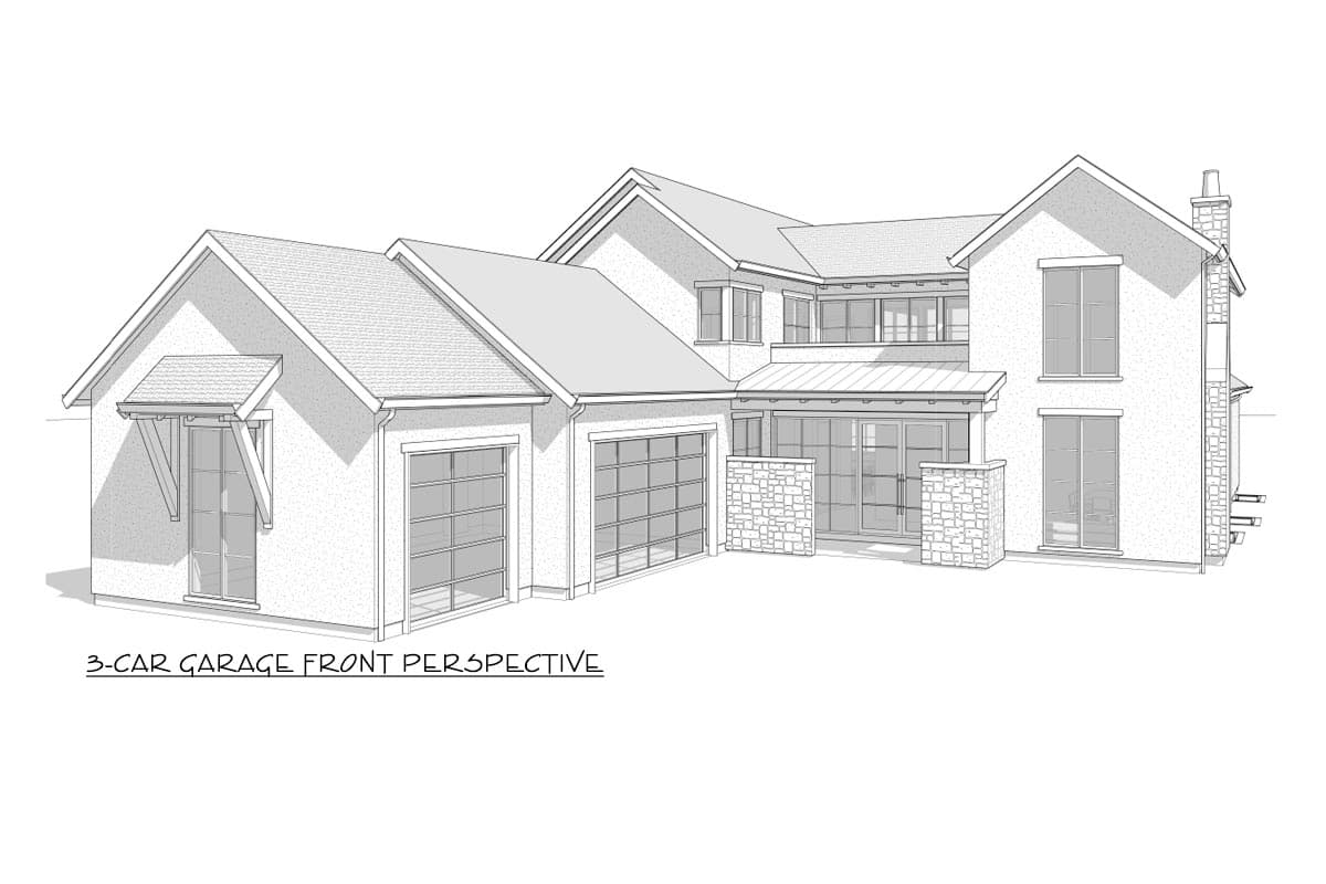 Plan 270043AF: Transitional 5-Bed Farmhouse with Optional Lower Level In-Law Suite - Image #25 - European, Farmhouse, Modern Farmhouse, New American, Transitional
