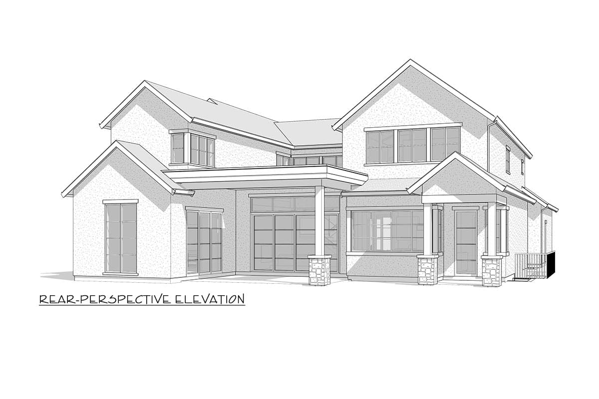 Plan 270043AF: Transitional 5-Bed Farmhouse with Optional Lower Level In-Law Suite - Image #24 - European, Farmhouse, Modern Farmhouse, New American, Transitional