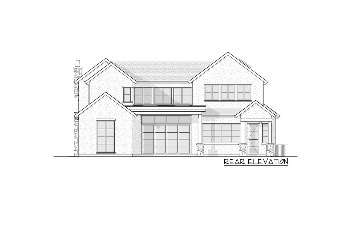 Plan 270043AF: Transitional 5-Bed Farmhouse with Optional Lower Level In-Law Suite - Image #21 - European, Farmhouse, Modern Farmhouse, New American, Transitional