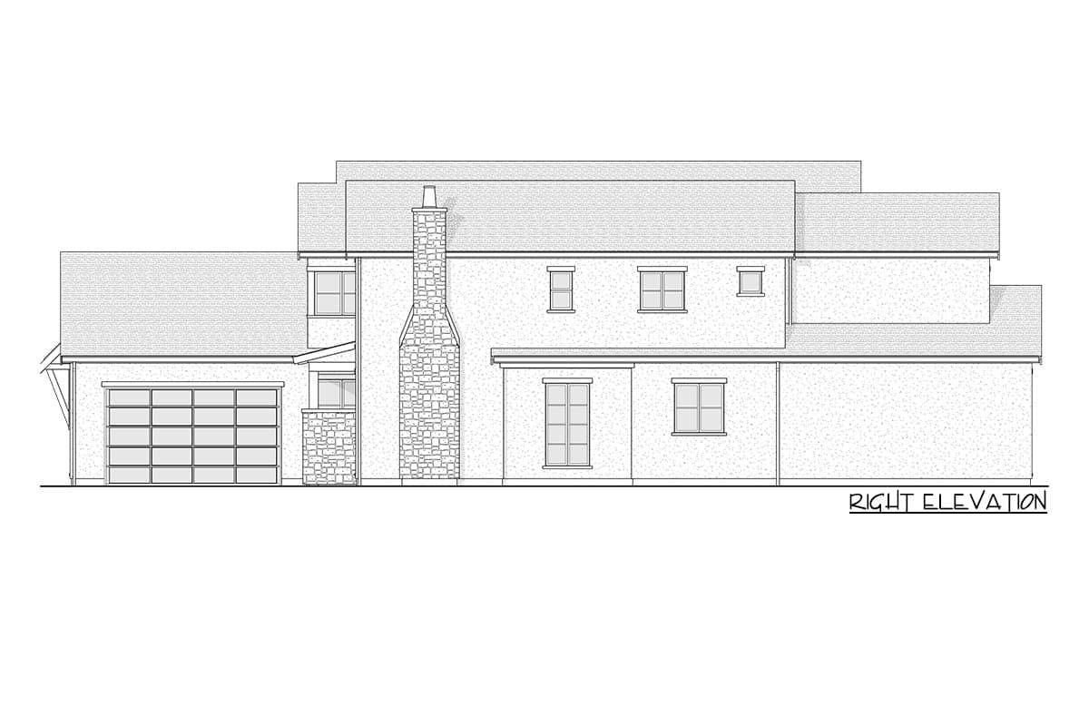 Plan 270043AF: Transitional 5-Bed Farmhouse with Optional Lower Level In-Law Suite - Image #22 - European, Farmhouse, Modern Farmhouse, New American, Transitional