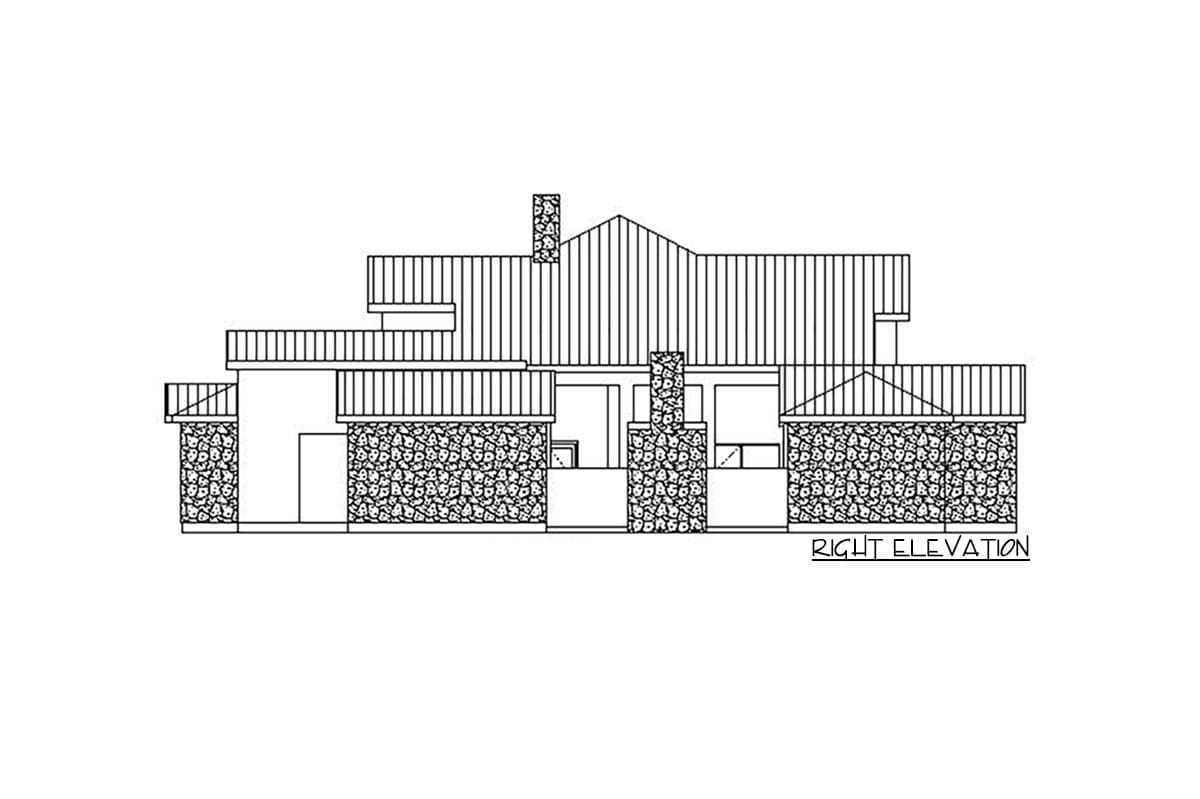 Plan 36665TX: Transitional House Plan with an Abundance of Lanai Space - Image #8 - Contemporary, European, Hill Country, Transitional