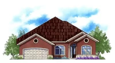 3 Bed House Plan Under 2000 Square Feet and Under 50-Feet Wide