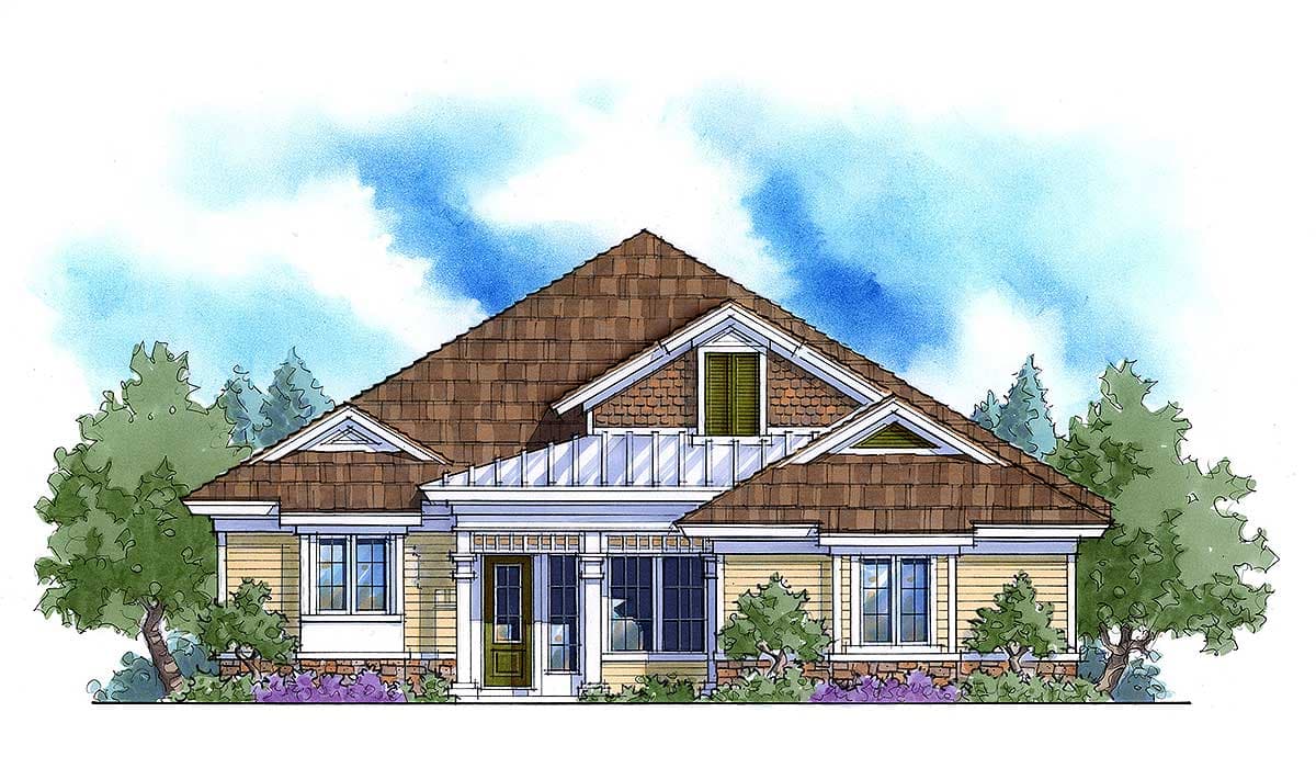 Plan 33027ZR: Contemporary Ranch Home Plan with 3 Beds Under 2600 Square Feet - Image #31 - Contemporary, Ranch, Southern, Traditional
