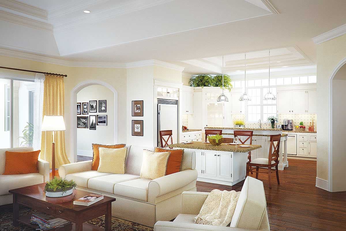 Plan 33028ZR: 3 Bedroom Contemporary Mediterranean-Style House Plan Under 2600 Square Feet - Image #11 - European, French Country, Ranch, Southern