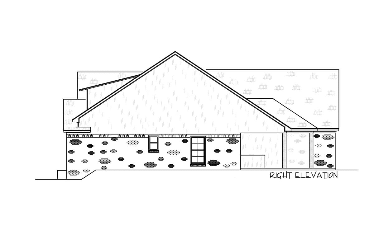 Plan 83829JW: New American Home Plan with Bonus Room above Garage - Image #5 - Acadian, European, French Country, Louisiana-Style, New American, Southern, Traditional