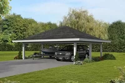 2-Car Drive-through Carport