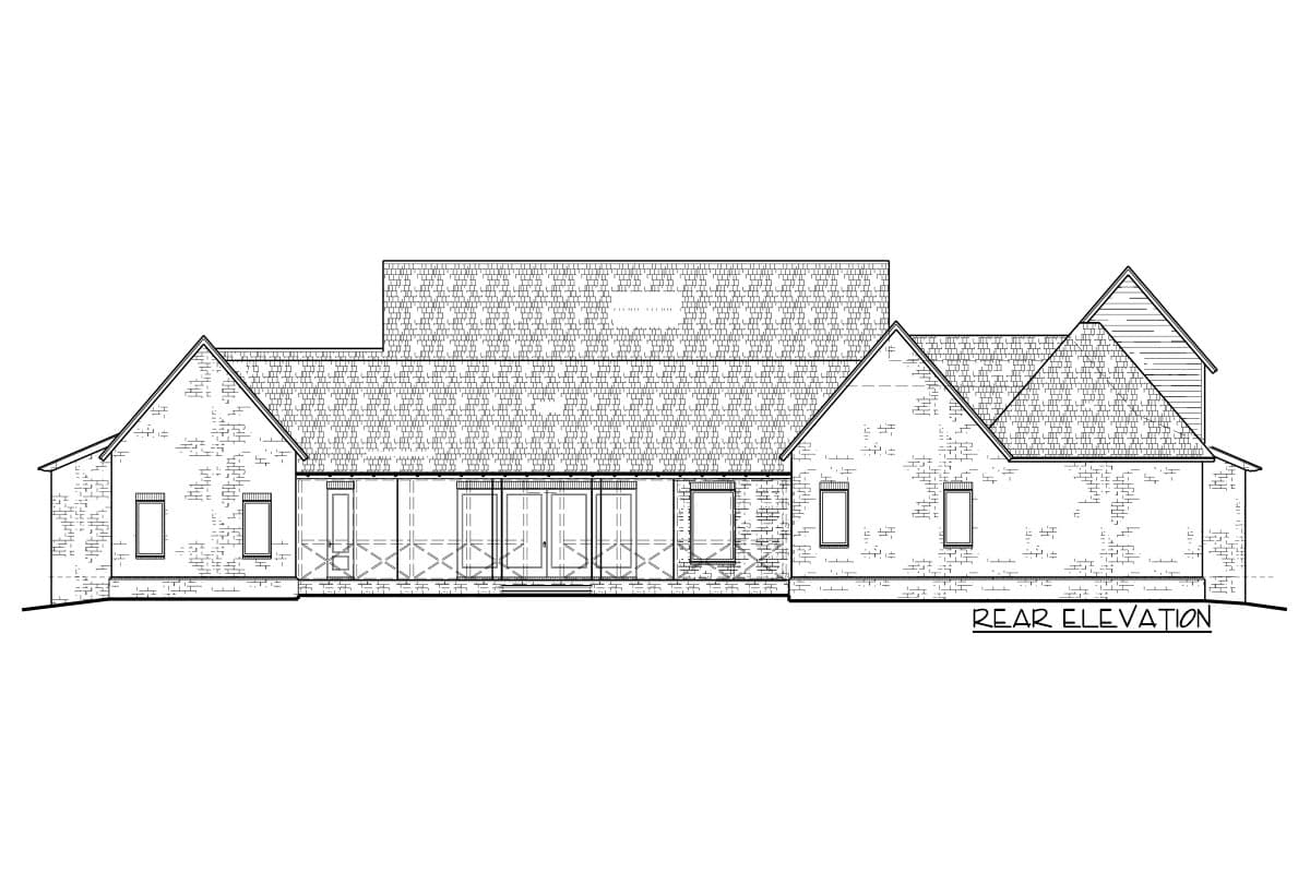 Plan 510215WDY: Exclusive Modern Farmhouse with Deluxe Master Suite - Image #4 - Country, Farmhouse, Modern Farmhouse