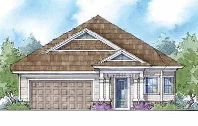 Southern-Style House Plan with 3 Bedrooms and Narrow Footprint - 1585 Sq Ft