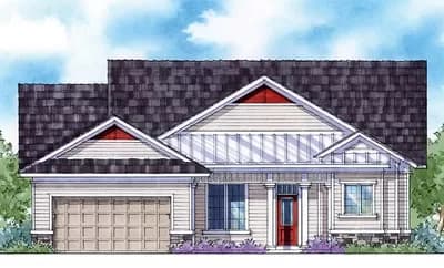 3 Bed 1-Story House Plan with Large 310 Square Foot Back Porch - 1644 Sq Ft