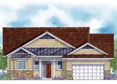 Southern-Classic House Plan with 3 Beds Under 50-Feet Wide - 1885 Sq Ft