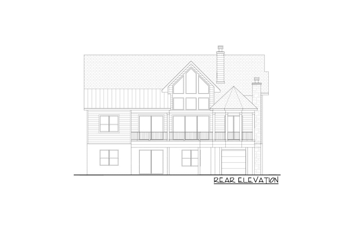 Plan 65736BS: Mountain Craftsman Plan with Main-level Master and 3-Seasons Room - Image #5 - Coastal, Country, Craftsman, Mountain, New American