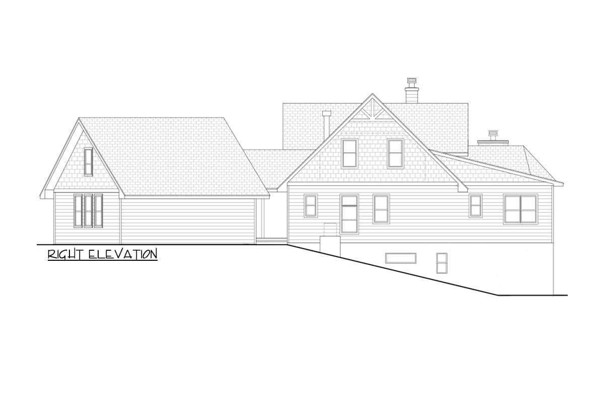 Plan 65736BS: Mountain Craftsman Plan with Main-level Master and 3-Seasons Room - Image #6 - Coastal, Country, Craftsman, Mountain, New American