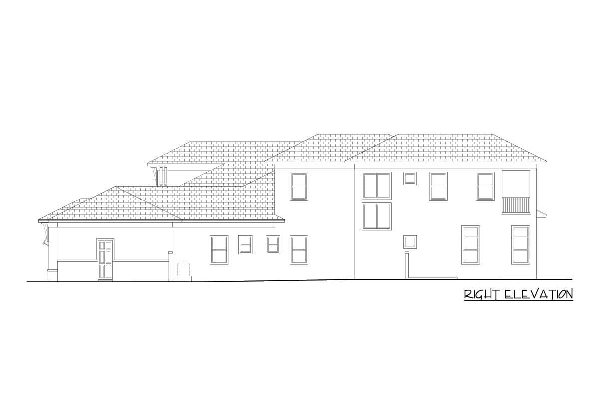 Plan 65735BS: Contemporary Beach Home Plan with Second-level Bonus and Exercise Rooms - Image #5 - Coastal, Contemporary, Florida-Style, Transitional, Vacation