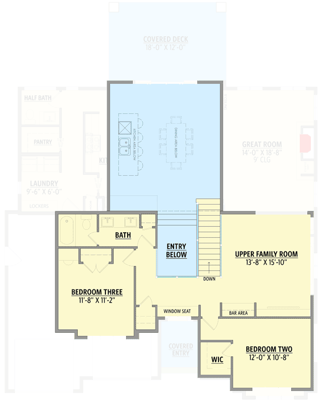 Plan 318300MAT: Exclusive Modern Prairie House Plan with Optional Lower Level - 2313 Sq Ft - Floor Plan - 2nd Floor - Modern, Northwest, Prairie