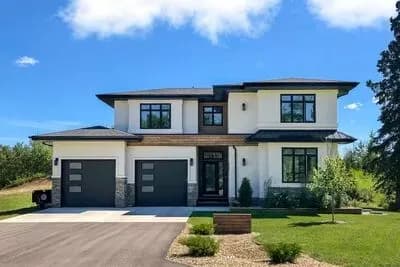 Exclusive Modern Prairie House Plan with Optional Lower Level - 2313 Sq Ft