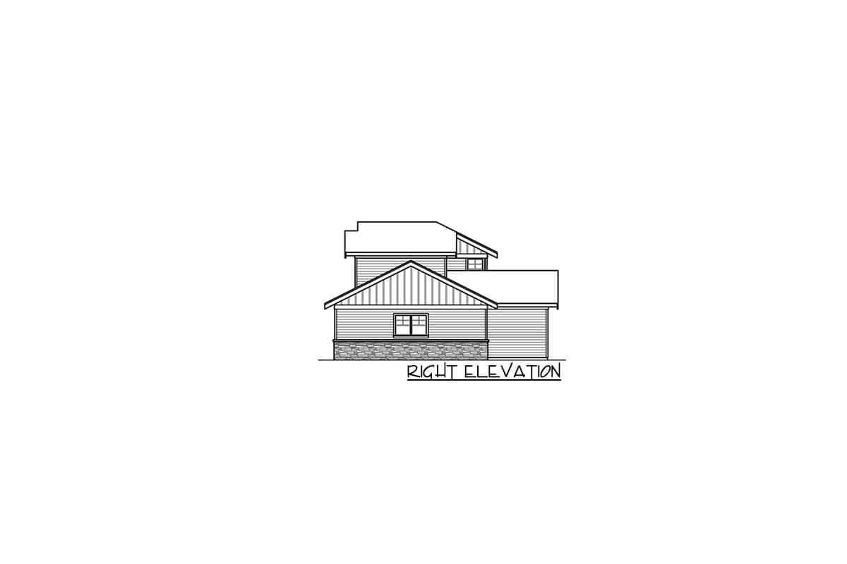 Plan 72294DA: Estate-size 2-story Craftsman House Plan with Vaulted Covered Patio - Image #4 - Country, Craftsman, Traditional