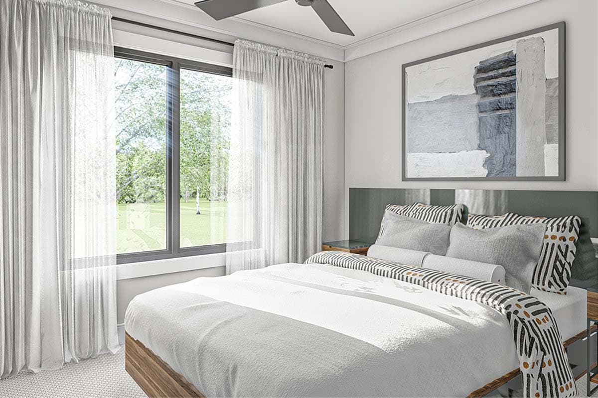 Plan 623050DJ: Triplex House Plan with Matching 3 Bed, 2.5 Bath Units - 1464 Sq Ft Each - Image #11 - Country, Traditional, Transitional