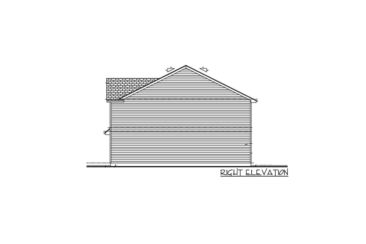 Plan 623050DJ: Triplex House Plan with Matching 3 Bed, 2.5 Bath Units - 1464 Sq Ft Each - Image #16 - Country, Traditional, Transitional