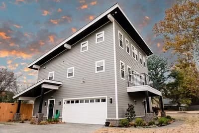 Contemporary Mountain Plan with 3rd Floor Rec Room and Office - 2662 Sq Ft