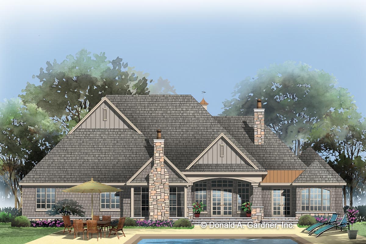 Plan 444000GDN: Craftsman Ranch Plan with Screened Porch and Deluxe Master Suite - Image #19 - Craftsman, New American, Ranch