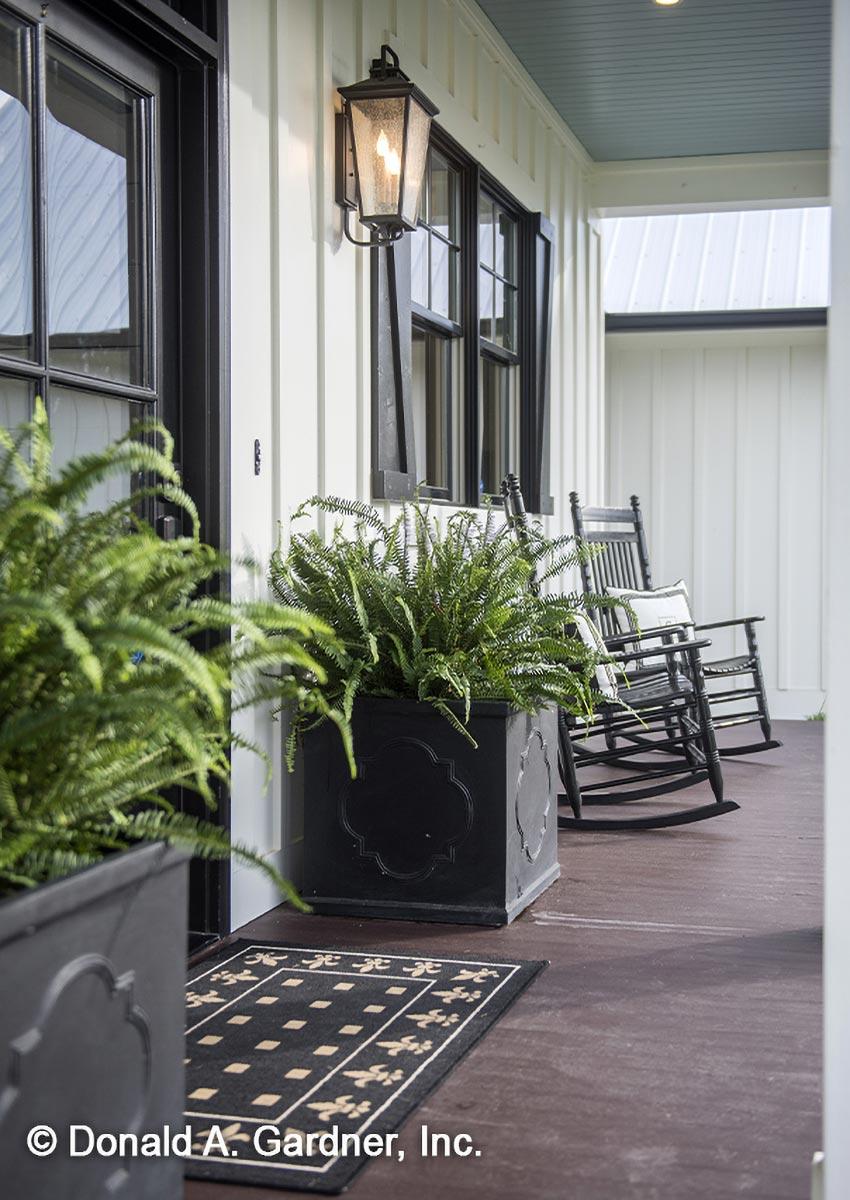 Plan 444001GDN: Modern Farmhouse Plan with Screened Porch and Split-bed Layout - 1905 Sq Ft - Image #6 - Country, Farmhouse, Modern Farmhouse, New American