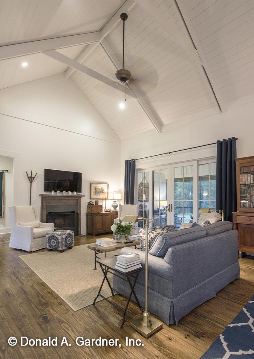 Plan 444001GDN: Modern Farmhouse Plan with Screened Porch and Split-bed Layout - 1905 Sq Ft - Image #9 - Country, Farmhouse, Modern Farmhouse, New American