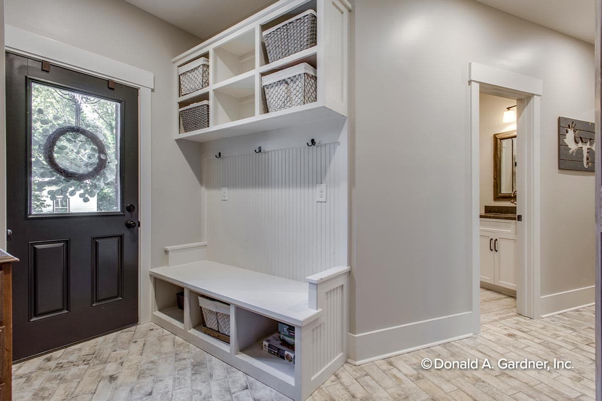 Plan 444003GDN: New American House Plan with a Hillside-Walkout Basement and Angled Garage - 2896 Sq Ft - Image #12 - Craftsman, New American