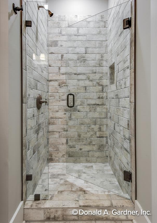 Plan 444003GDN: New American House Plan with a Hillside-Walkout Basement and Angled Garage - 2896 Sq Ft - Image #19 - Craftsman, New American