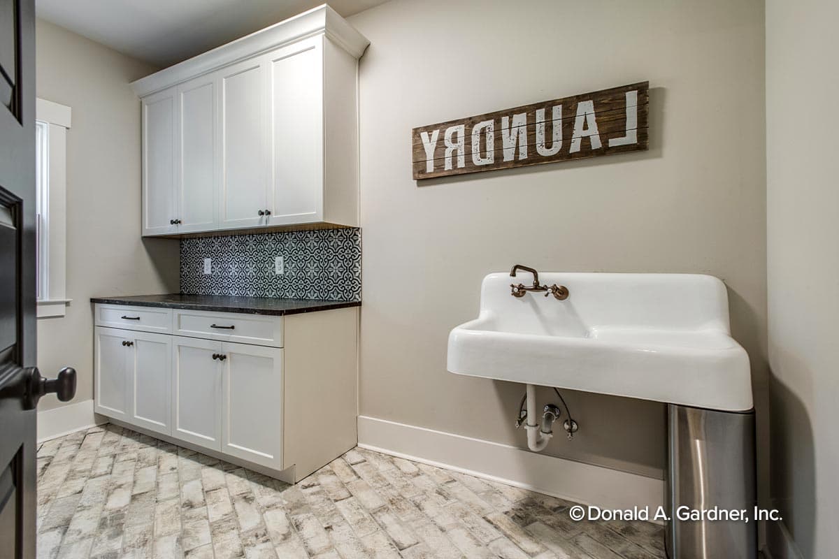 Plan 444003GDN: New American House Plan with a Hillside-Walkout Basement and Angled Garage - 2896 Sq Ft - Image #23 - Craftsman, New American