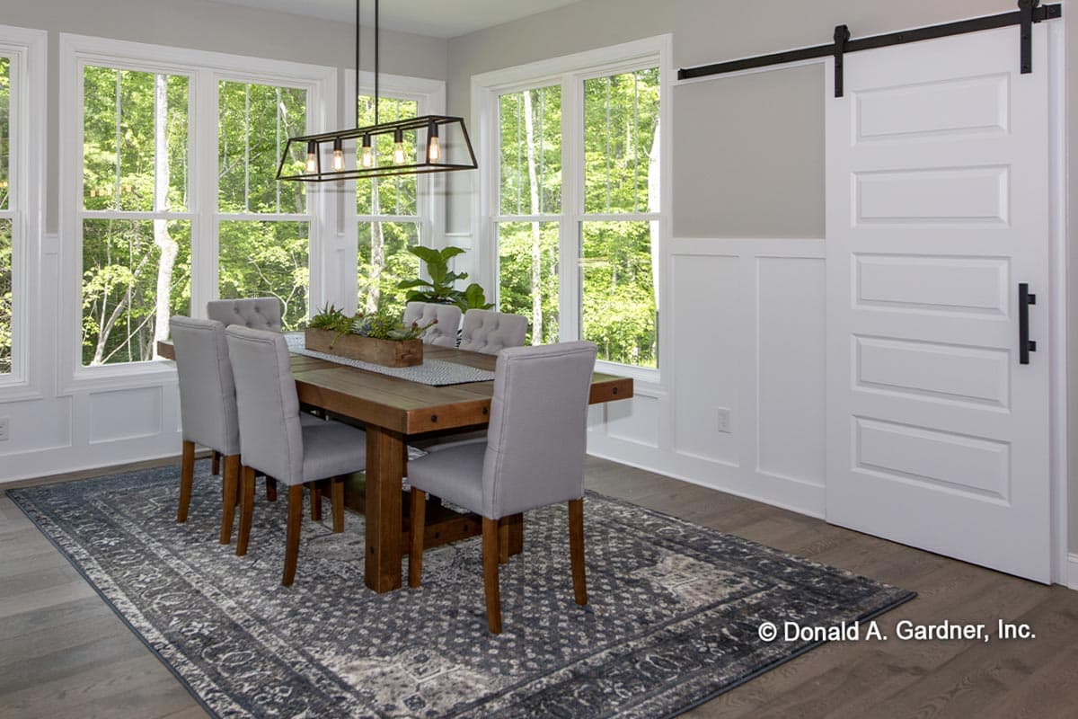 Plan 444004GDN: Classic Craftsman Home Plan with 2-Story Great Room and Angled 3-Car Garage - Image #9 - Country, Craftsman, Shingle, Traditional