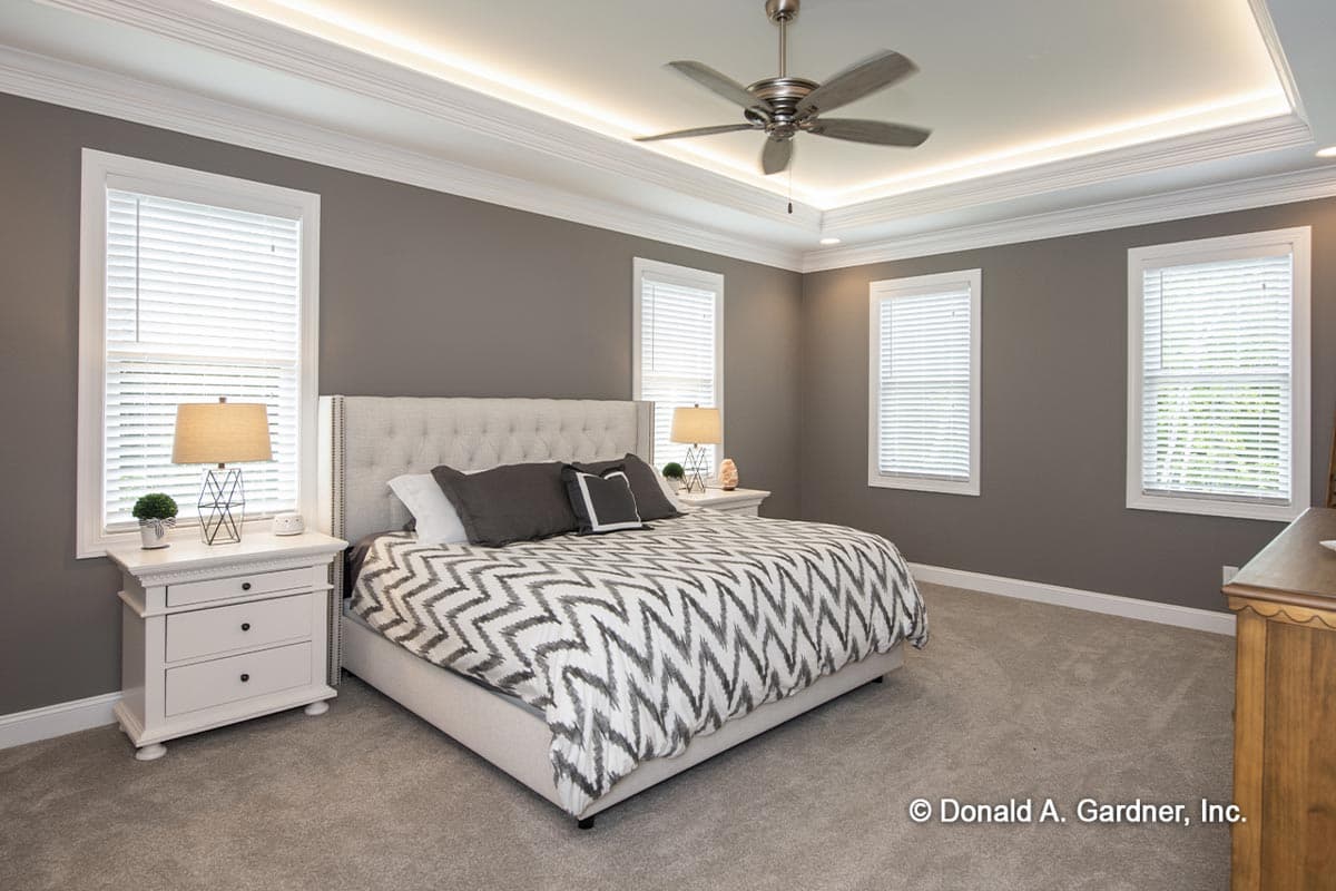 Plan 444004GDN: Classic Craftsman Home Plan with 2-Story Great Room and Angled 3-Car Garage - Image #12 - Country, Craftsman, Shingle, Traditional