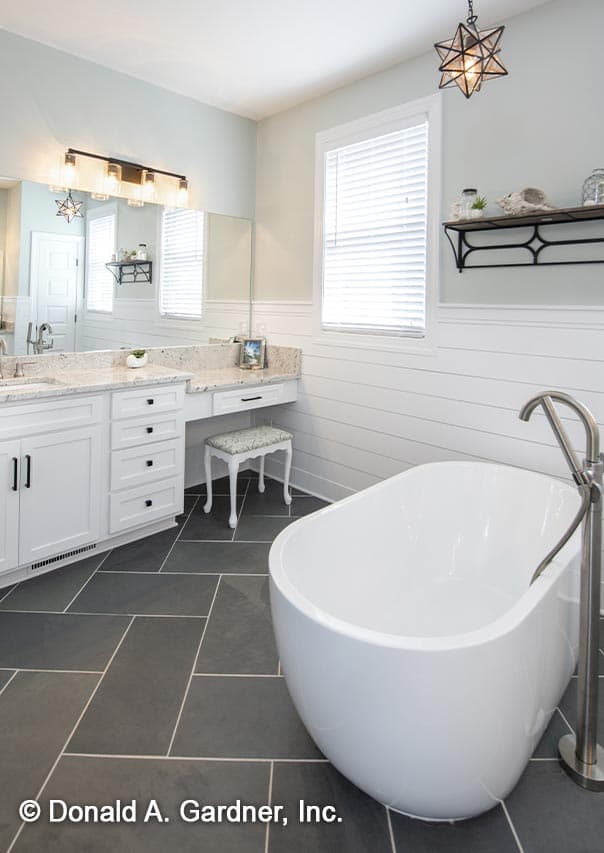 Plan 444004GDN: Classic Craftsman Home Plan with 2-Story Great Room and Angled 3-Car Garage - Image #13 - Country, Craftsman, Shingle, Traditional