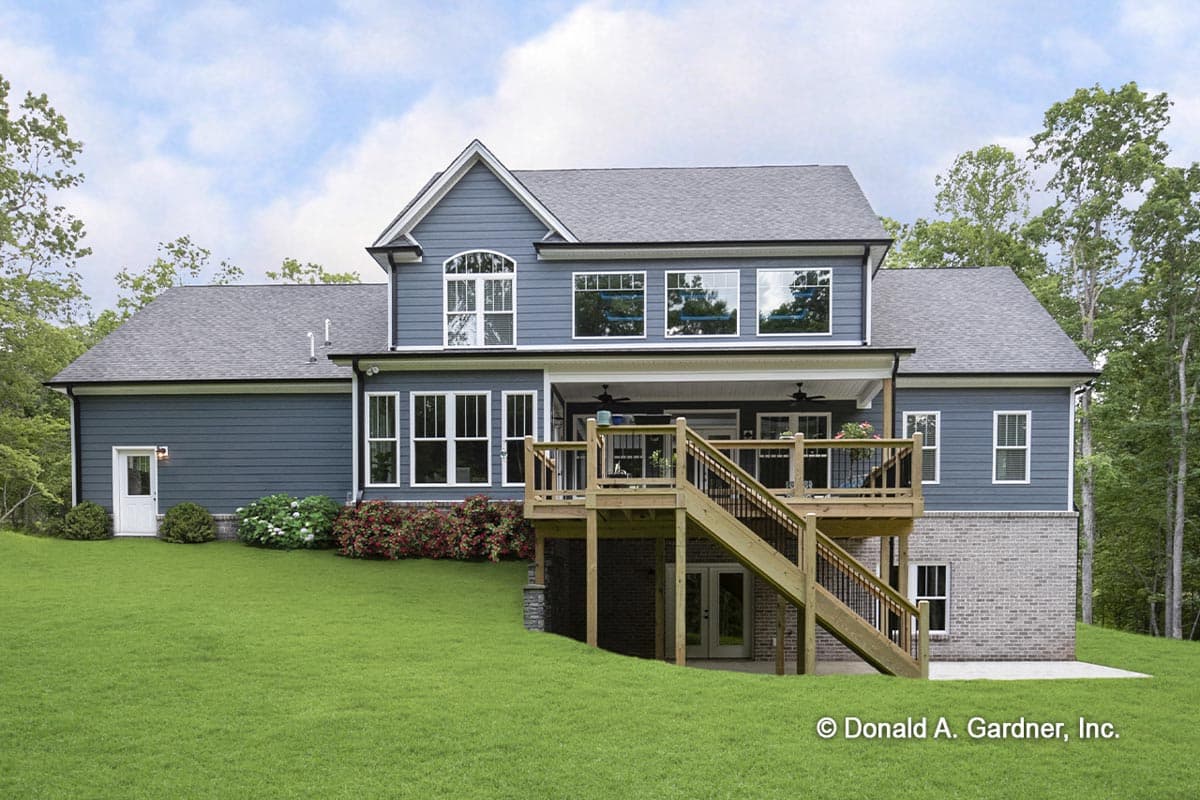 Plan 444004GDN: Classic Craftsman Home Plan with 2-Story Great Room and Angled 3-Car Garage - Image #17 - Country, Craftsman, Shingle, Traditional