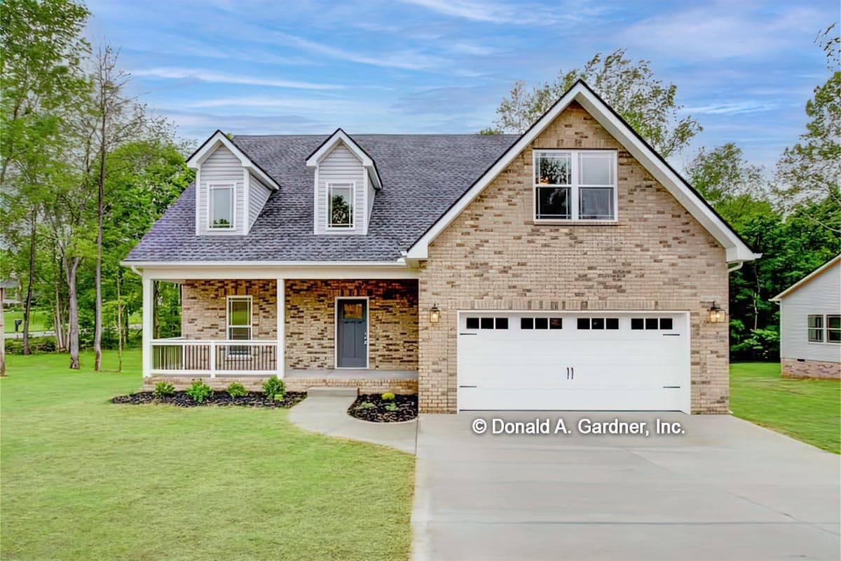 Plan 444005GDN: Classic Cape Cod Home Plan with First Floor Master Suite - Image #6 - Cape Cod, Country, Traditional