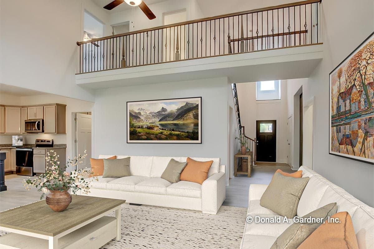 Plan 444005GDN: Classic Cape Cod Home Plan with First Floor Master Suite - Image #8 - Cape Cod, Country, Traditional