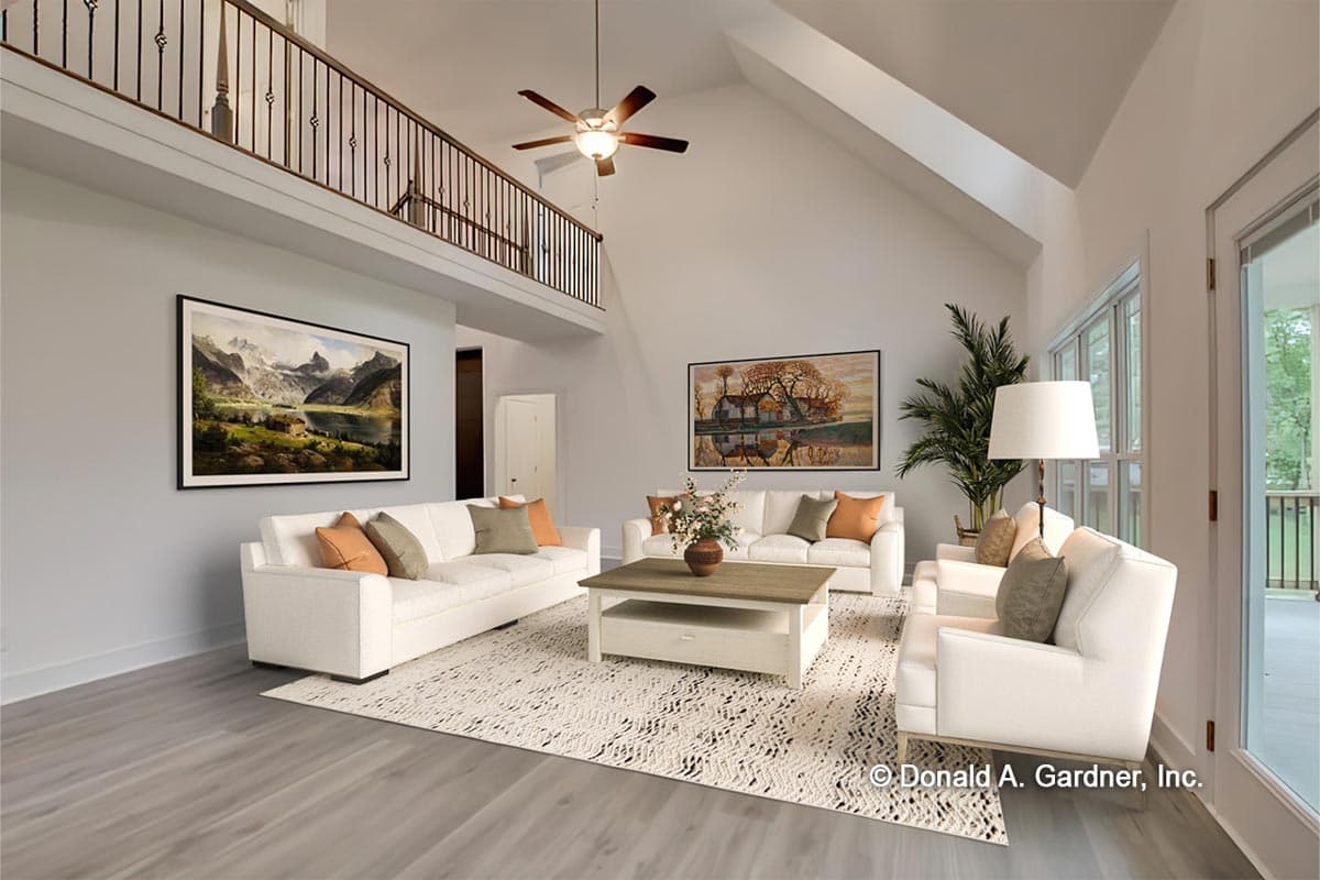 Plan 444005GDN: Classic Cape Cod Home Plan with First Floor Master Suite - Image #9 - Cape Cod, Country, Traditional