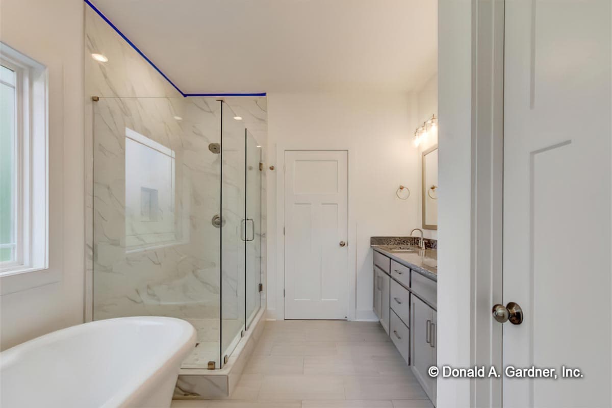 Plan 444005GDN: Classic Cape Cod Home Plan with First Floor Master Suite - Image #14 - Cape Cod, Country, Traditional