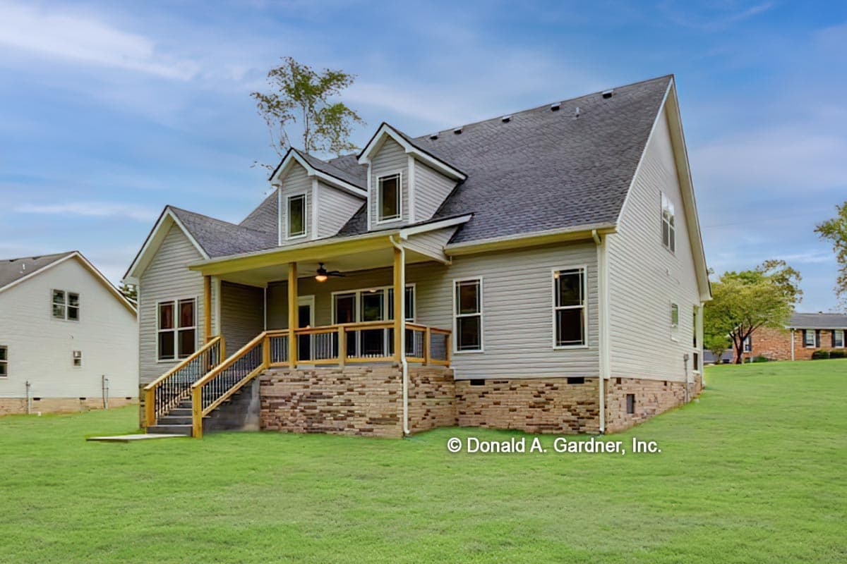 Plan 444005GDN: Classic Cape Cod Home Plan with First Floor Master Suite - Image #17 - Cape Cod, Country, Traditional