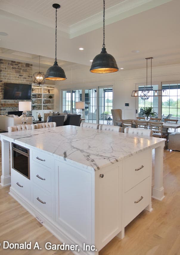 Plan 444006GDN: Sprawling Country Craftsman Home Plan with Screened Porch - Image #7 - Cottage, Country, Craftsman, French Country, Shingle, Southern Traditional