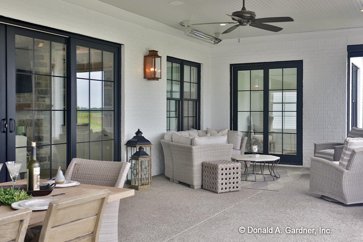 Plan 444006GDN: Sprawling Country Craftsman Home Plan with Screened Porch - Image #22 - Cottage, Country, Craftsman, French Country, Shingle, Southern Traditional