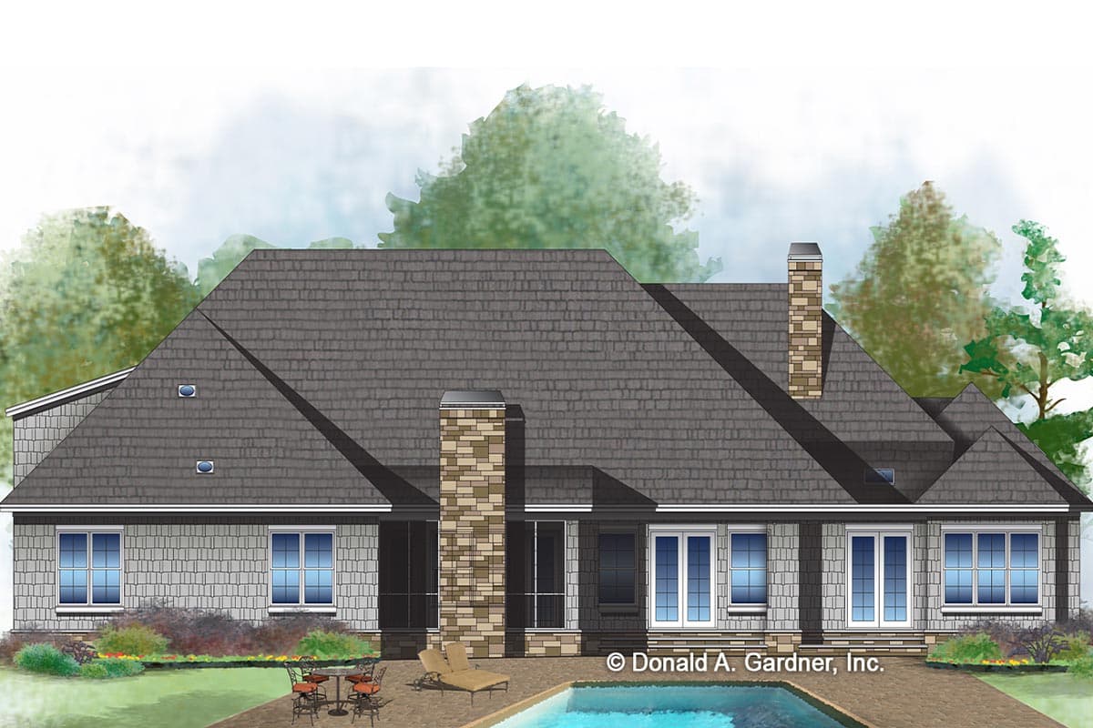 Plan 444006GDN: Sprawling Country Craftsman Home Plan with Screened Porch - Image #28 - Cottage, Country, Craftsman, French Country, Shingle, Southern Traditional