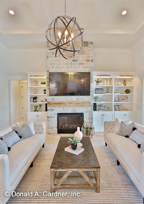 Plan 444006GDN: Sprawling Country Craftsman Home Plan with Screened Porch - Image #4 - Cottage, Country, Craftsman, French Country, Shingle, Southern Traditional